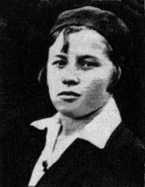 Іраїда Фітільова, дочка М.Хвильового - у рік закінчення середньої школи, 1937 р. А