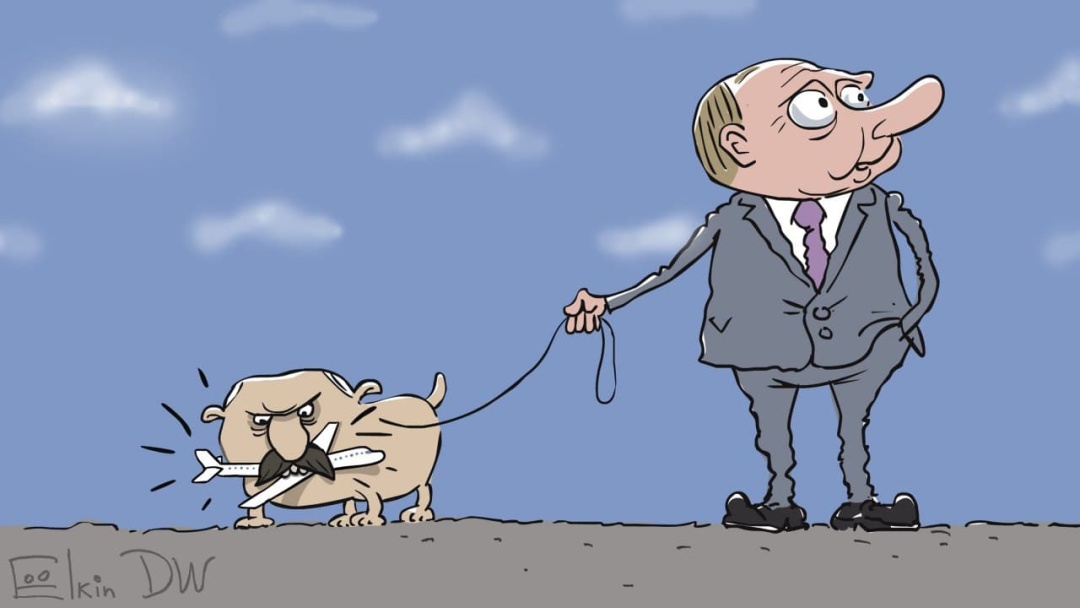 Карикатура Сергей Ёлкин для DW