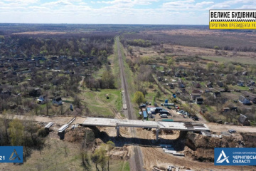 На об'їзній Прилук завершують будівництво мосту