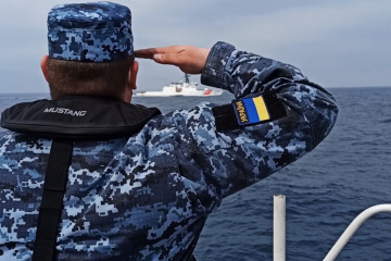 Barcos de Ucrania y Estados Unidos realizan ejercicios cerca de Odesa