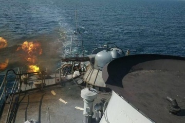 Українські десантники у Чорному морі відпрацювали «бій» і висадку на берег