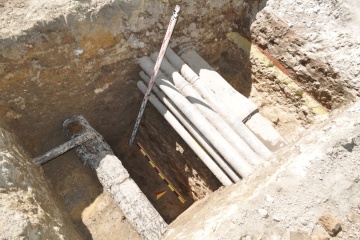 У Львові виявили фрагмент оборонного муру XIV століття