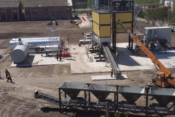 На Кіровоградщині запустили потужний асфальтовий завод