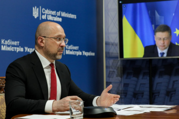 Шмигаль обговорив із Домбровскісом економічну співпрацю України з ЄС