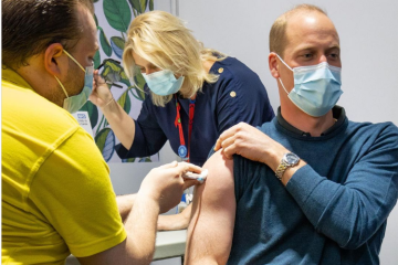 Принц Уильям вакцинировался от COVID-19