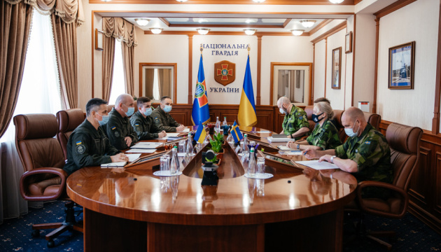 National Guard outlines plans for deepening cooperation with Swedish Armed Forces
