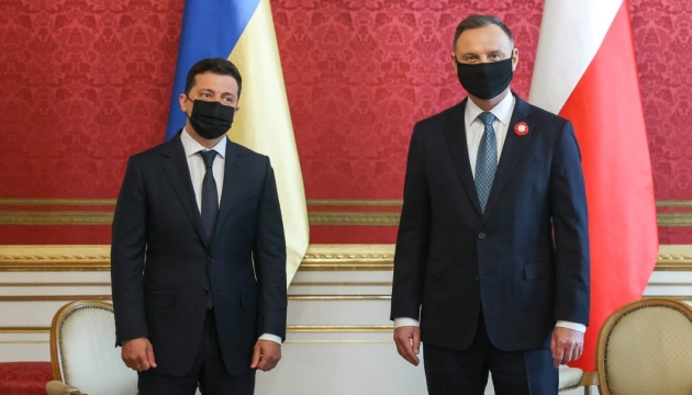 Zelensky, Duda discuss diplomatic efforts on de-escalation