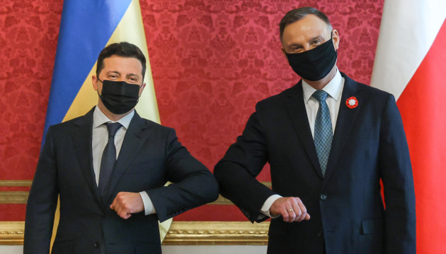 Volodymyr Zelensky et Andrzej Duda ont discuté des menaces à la sécurité de l'Ukraine et de la Pologne