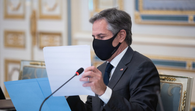 Блінкен чекає відповіді РФ на пропозиції США про безпеку у Європі Блінкен чекає відповіді РФ на пропозиції США про безпеку у Європі