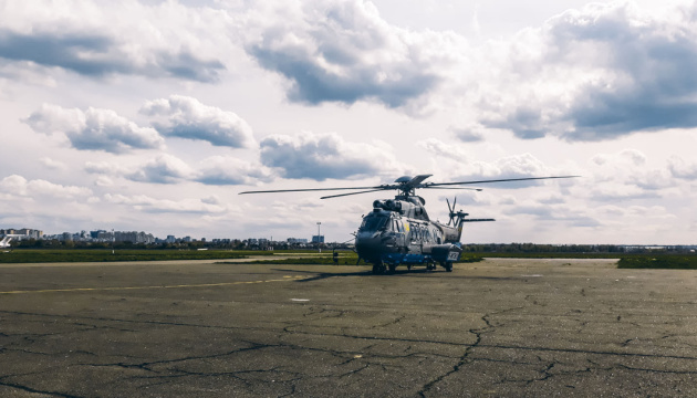 La Guardia Nacional de Ucrania recibe el tercer helicóptero Airbus de Francia 