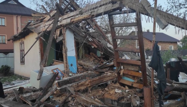 На Львівщині вибух газу вщент зруйнував житловий будинок