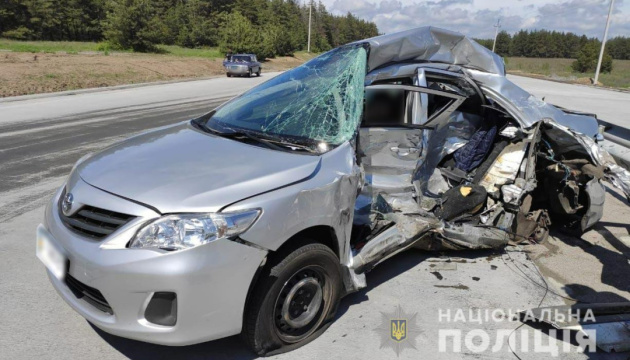 Two journalists killed in road accident in Poltava region