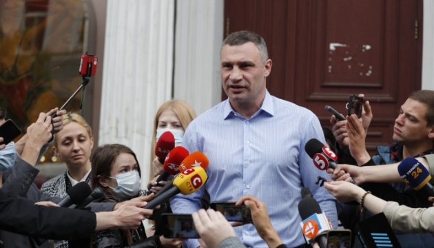 Klitschko says not going to run for Ukraine president