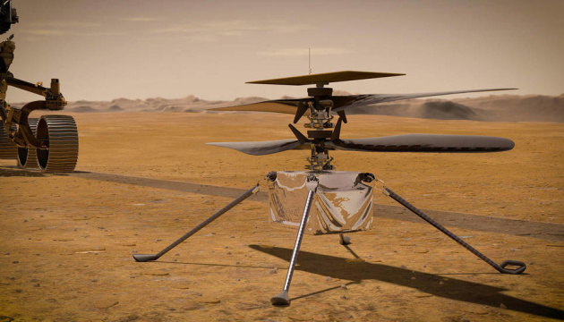 У NASA назвали мету шостого польоту мінігелікоптера на Марсі