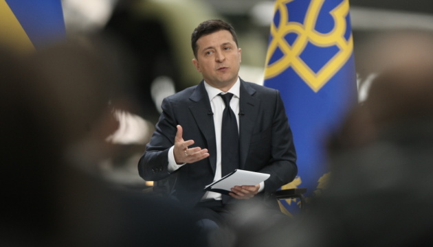 Zelensky says too early to talk about his second term