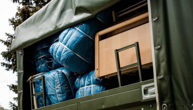 Humānās palīdzības kravu piegāde no Latvijas uz Avdiivku un Toretsku