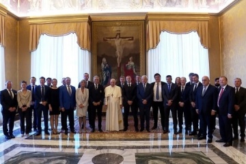 El presidente de la AFU se reúne con el Papa Francisco y la Familia Real de los Países Bajos 