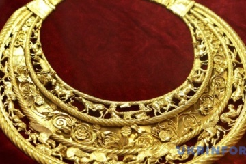 Größter archäologischer Fund der Ukraine: Gold-Pektorale der Skythen vor 50 Jahren ausgegraben