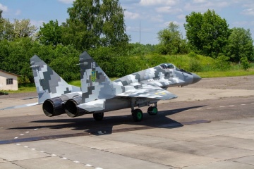 Армія отримала модернізований винищувач МіГ-29 із супутниковою навігацією