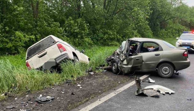 На Харківщині в «лобовій» ДТП загинули троє людей На Харківщині в «лобовій» ДТП загинули троє людей