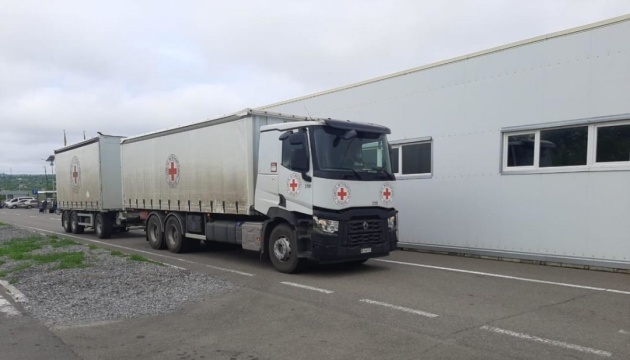 Over 55 t of humanitarian aid delivered to occupied territories of eastern Ukraine