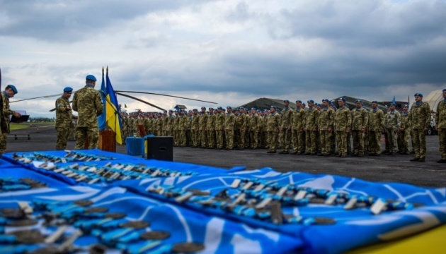 Ucrania aumenta su contingente de mantenimiento de la paz en la República Democrática del Congo