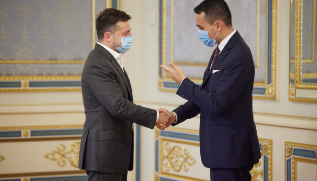 Zelensky, Di Maio discuss situation in eastern Ukraine, Nord Stream 2