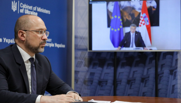 Shmyhal, Plenković discuss resumption of tourism