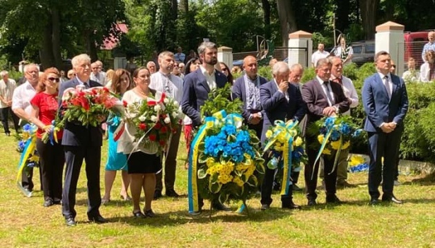 W Przemyślu uczczono pamięć bojowników o niepodległość Ukrainy i Polski
