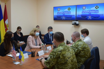 Kvien visits head office of Ukrainian Sea Guard in Odesa