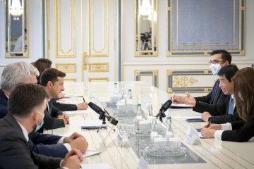 Зеленский встретился с генсекретарем Всемирной таможенной организации