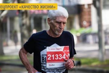 76-летний марафонец из Николаева рассказал, почему предпочитает бег