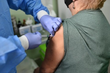 Almost a third of Ukraine’s adults have taken at least one dose of COVID-19 vaccine
