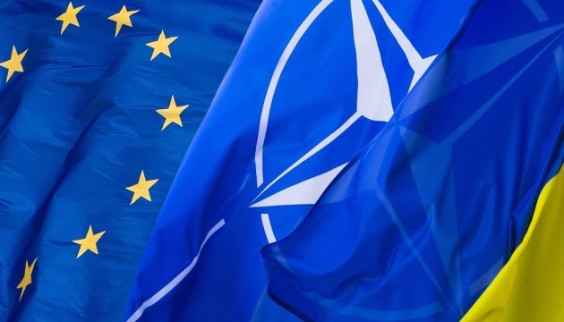 Over 60% of Ukrainians support EU integration, 54% back Ukraine's joining NATO