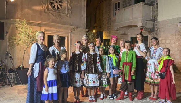  У Хорватії виступив ансамбль народного танцю «Гопак»