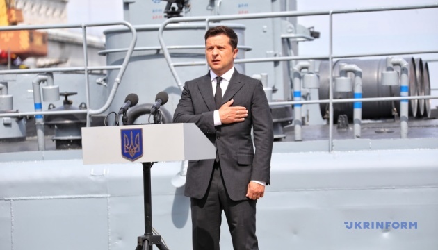 Украина построит большой флот, готовимся к разблокированию черноморского региона - Зеленский