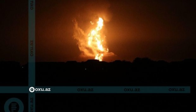 У Каспійському морі біля узбережжя Азербайджану стався потужний вибух