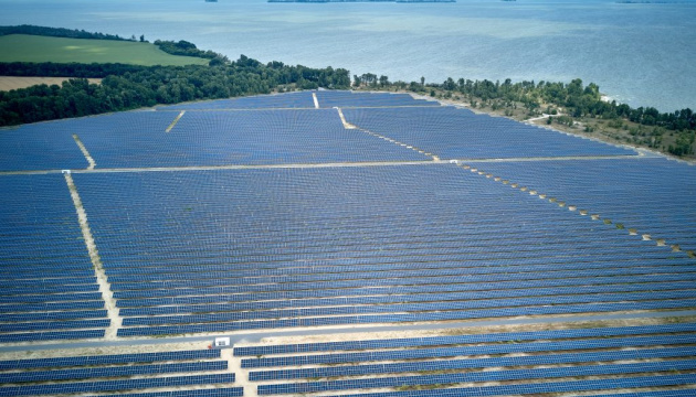 На Черкащині запрацювала сонячна електростанція потужністю 40 мВт