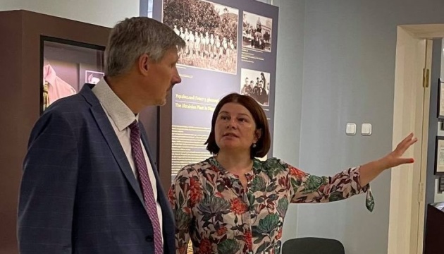 Представник СКУ відвідав нову експозицію Музею української діаспори