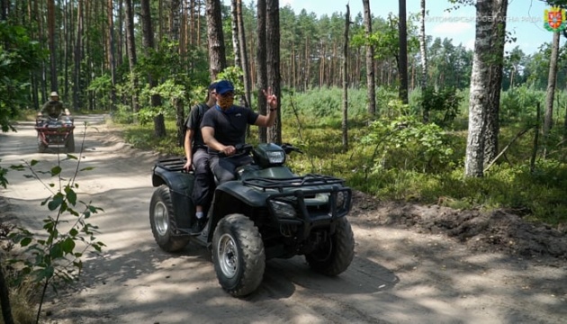 На Житомирщині для ветеранів АТО/ООС розробляють турмаршрути на квадроциклах