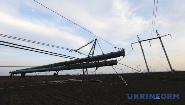Unwetter in der Ukraine sorgt für Stromausfall in 60 Ortschaften
