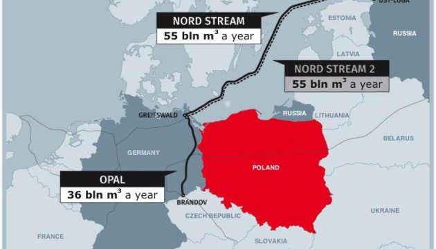 Прем'єрка Данії каже, що на аварії на балтійських газопроводах – результат навмисних дій