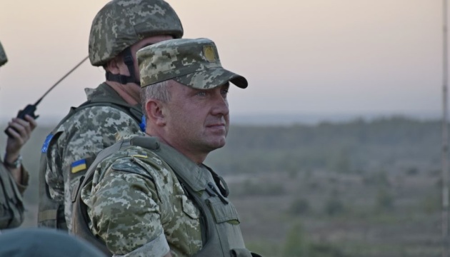 Zełenski w Awdijewce przedstawił nowego dowódcę Połączonych Sił