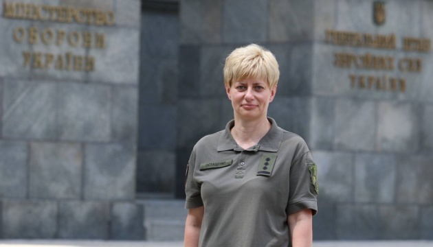 Erste Befehlshaberin in ukrainischer Armee