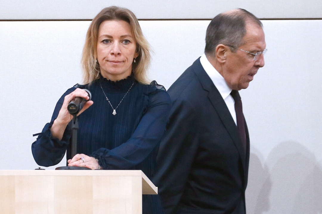 Мария Захарова и Сергей Лавров