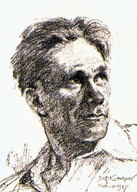 Борис Георгієв, портрет Джованні Загоруйко, 1937 р.