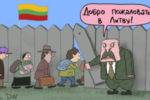 Migrants as weapons: Lukashenko's hybrid attack on Lithuania and EU