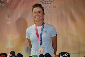Elina Svitolina revient en Ukraine après les Jeux olympiques