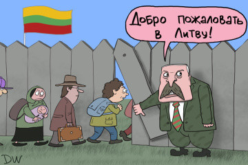 Живые люди как оружие. Гибридная атака Лукашенко на Литву и ЕС