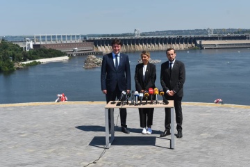 Открытие мостовых переходов в Запорожье состоится уже в этом году